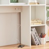 image:imageClassic Dorm Desk Bookshelf with Outlet  White