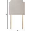 image:imageDormCo DIY Headboard  College Bedding Headboard  Linen  with Legs