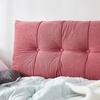 image:imageDormCo Rainha  Plush Tufted College Headboard  Coral Pink