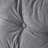 image:imageDormCo Rainha  Plush Tufted College Headboard  Dark Gray