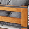 image:imageDormCo Rainha  Plush Tufted College Headboard  Dark Gray