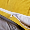 image:imageDormCo Rainha  Plush Tufted College Headboard  Sunshine Yellow