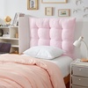 image:imageDormCo Rainha  Puffy Tufted College Headboard  Pink Cram