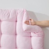 image:imageDormCo Rainha  Puffy Tufted College Headboard  Pink Cram