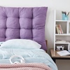image:imageDormCo Rainha  Puffy Tufted College Headboard  Purple Dusk