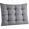 image:imageDormCo Rainha  Puffy Tufted College Headboard  Real Gray