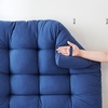 image:imageDormCo Rainha  Puffy Tufted College Headboard  Royal Navy Blue