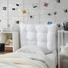 image:imageDormCo Rainha  Puffy Tufted College Headboard  White