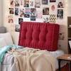 image:imageDormCo Rainha  Ultra Thick Tufted College Headboard  Crimson