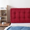 image:imageDormCo Rainha  Ultra Thick Tufted College Headboard  Crimson