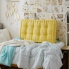 image:imageDormCo Rainha  Ultra Thick Tufted College Headboard  Yellow