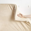 image:imageDormCo Rainha Cushioned Dorm Headboard  Almond Milk Velvet