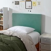 image:imageDormCo Rainha Memory Foam Cushioned Dorm Headboard  Olive Green