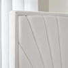 image:imageDormCo Tavira Allure College Dorm Headboard with Legs  Sunrise Panel  Velvety White Essential Dorm Supplies for College Freshmen NecessitiesVelvety White