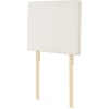 image:imageDormCo Tavira Allure Right Side Outlet Headboard  Classic Corded  Cream