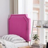 image:imageDormCo Tavira Allure Right Side Outlet Headboard  Corded Raised  Pink