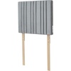 image:imageDormCo Tavira Allure Right Side Outlet Headboard Bedboard Plush Light Gray  DormCo Tavira Allure Right Side Outlet Headboard Bedboard Plush Light Gray