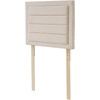 image:imageDormCo Tavira Allure Right Side Outlet Headboard Panel Raised Beige Taupe  Essential Dorm Supplies for College Freshmen Necessities