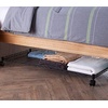 image:imageRolling Underbed College Dorm Shelf  Suprima  Black