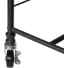 image:imageThe Fridge Stand Supreme  Drawer Organization  Black Pipe Frame with Black Drawers