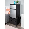 image:imageThe Fridge Stand Supreme  Drawer Organization  Black Pipe Frame with Black Drawers