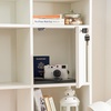 image:imageYak About It Lockable Safe Dorm Desk Bookshelf  White