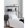 image:imageDormCo Over the Bed Shelf Supreme  Suprima Adjustable Shelving  Black