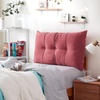 image:imageDormCo Rainha  Plush Tufted College Headboard  Coral Pink