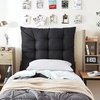 image:imageDormCo Rainha  Puffy Tufted College Headboard  Black