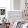 image:imageDormCo Rainha  Ultra Thick Tufted College Headboard  Pure White