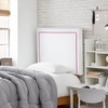 image:imageDormCo Tavira Allure Right Side Outlet Headboard with Legs  Corded  Pink
