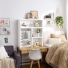 image:imageDormCo Yak About It Honeycomb Thick  Desk Bookshelf Hutch  White
