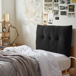 image:imageDormCo Rainha  Plush Tufted College Headboard  Black