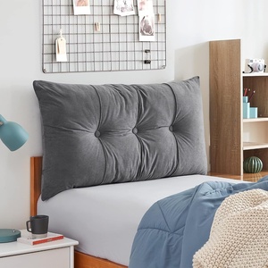 image:imageDormCo Rainha  Plush Tufted College Headboard  Dark Gray