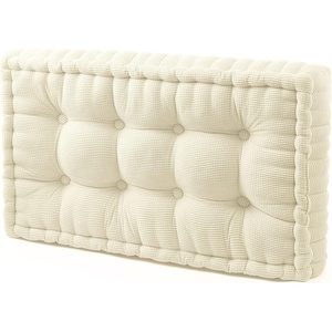 image:imageDormCo Rainha  Ultra Thick Tufted College Headboard  Almond Milk