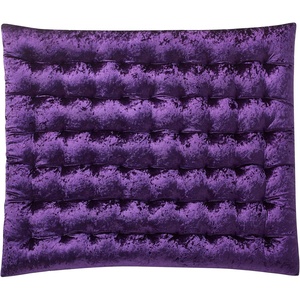 image:imageDormCo Rainha Cushion Tufted College Headboard  Velvet Crush  Dark Purple Reign Essential Dorm Supplies for College Freshmen Necessities