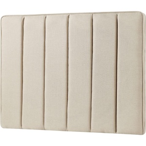 image:imageDormCo Tavira Allure College Dorm Headboard  Broad Panel  Linen BeigeLinen Beige
