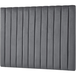 image:imageDormCo Tavira Allure College Dorm Headboard  Classic Panel  Velvety Charcoal Gray  Essential Dorm Supplies for College Freshmen NecessitiesVelvety Charcoal Gray