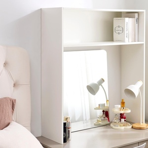 image:imageDormCo Yak About It Classic Minimal  Desk Bookshelf Hutch  White