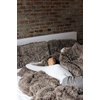 image:imageAre You Kidding Coma Inducer Twin Oversized Comforter Set Frosty Chocolate  Experience Coma Worthy Sleep with Shaggy Fluffy Plush Extra Large Bedding