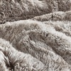 image:imageAre You Kidding Coma Inducer Twin Oversized Comforter Set Frosty Chocolate  Experience Coma Worthy Sleep with Shaggy Fluffy Plush Extra Large Bedding