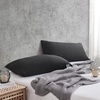 image:imageBetter Than Butter  Coma Inducer Standard Pillowcase 2Pack  BlackKing Shams