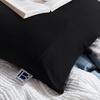 image:imageBetter Than Butter  Coma Inducer Standard Pillowcase 2Pack  BlackQueen Shams