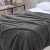 image:imageBlanketry  Coma Inducer Light  Twin XL Blanket  BlackSteel Gray