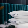 image:imageByourbed HGOOSE  Triple Chamber Hungarian Goose Down Pillow  KingKing