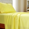 image:imageByourbed Microfiber Twin XL Bedding Sheet Set  Limelight Yellow