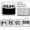 image:imageByourbed Snorze Cloud Comforter  Coma Inducer  Twin XL in Silver CloudAlaskan King