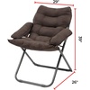 image:imageCollege Club Dorm Chair  Plush amp Extra Tall  Dark Brown