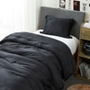image:imageCool as The Other Side of The Pillow Coma Inducer Twin XL Comforter Set  Black Experience Coma Worthy Sleep with Silky Cooling Extra Large BeddingTwin XL