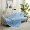 image:imageCozy Potato Blanket with Socks  Calm Blue